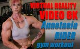 Anastasia Rider 2022 Gym Workout: Virtual Reality Video (8K)